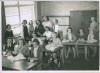 A needlework class circa 1955?